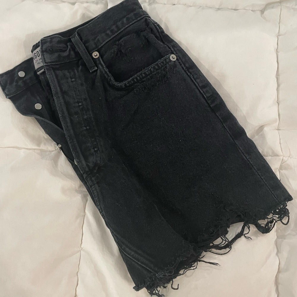 BEST. DENIM. SKIRT. EVER. - Picture 5 of 5